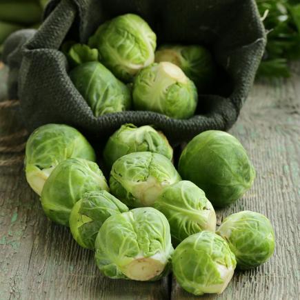 Plant Seeds 200pcs Brassica Oleracea Seeds YESZ 200Pcs Home Organic Vegetable Brussels Sprouts Cabbage Brassica Oleracea Seeds Flower Seeds